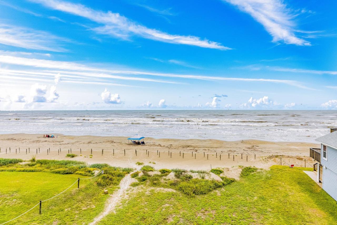 8-Mile Beachfront Villa Galveston Exterior photo