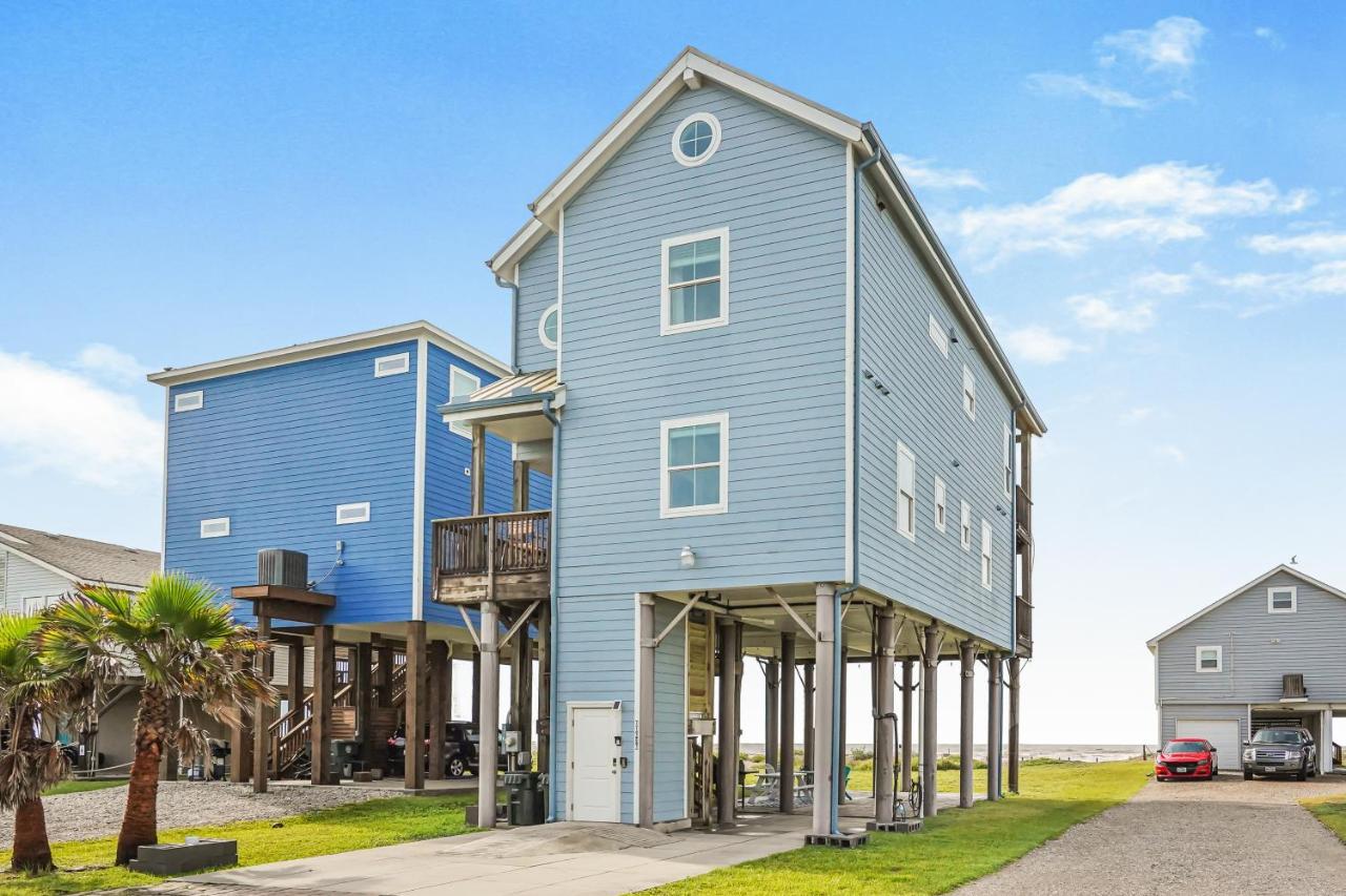 8-Mile Beachfront Villa Galveston Exterior photo